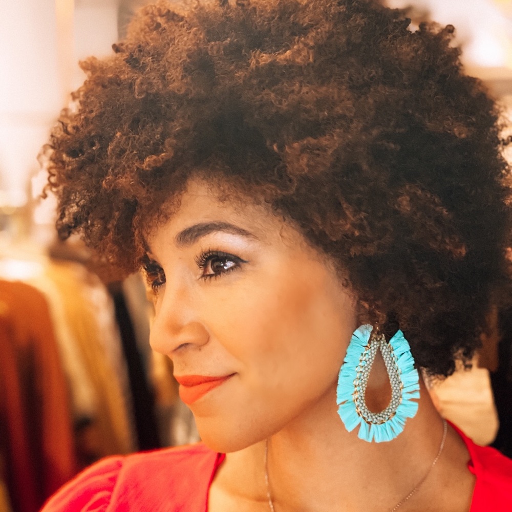 Torquoise statement earrings